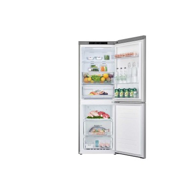 Réfrigérateur LG 306 l nets à 2 portes avec congélateur en bas et compresseur Smart Inverter