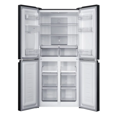 NASCO REFRIGERATEUR AMERICAIN 4 PORTES GRIS SOMBRE NO FROST - 422LT NET - HNASF4-54S