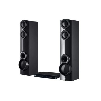HOME CINÉMA LG 1000W4.2CH, DOUBLE CAISSON DE BASSES, ENTRÉE AUXILIAIRE, ENREGISTREMENT DIRECT USB