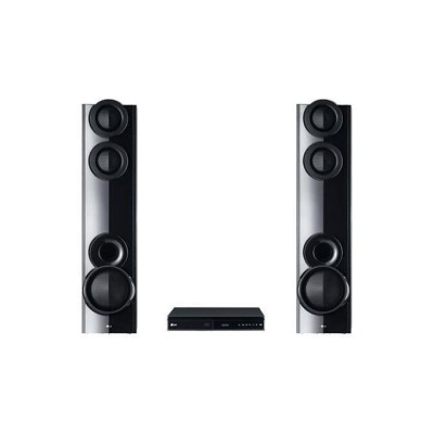HOME CINÉMA LG 1000W4.2CH, DOUBLE CAISSON DE BASSES, ENTRÉE AUXILIAIRE, ENREGISTREMENT DIRECT USB