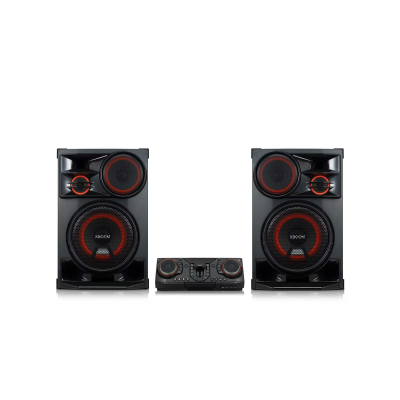 3500W, Mini Audio, woofer X-Shiny, éclairage X-Flash, effets DJ et créateur d’échantillons.